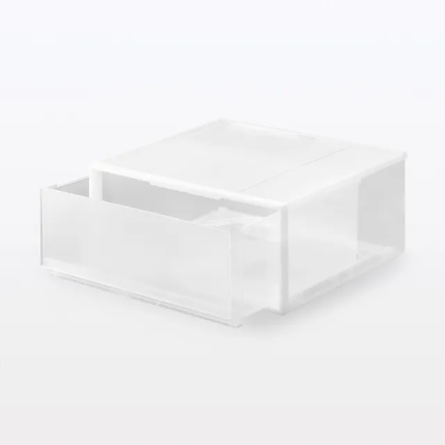 【MUJI 無印良品】PP衣裝盒/橫式/大/2入