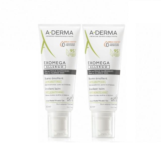 【A-DERMA 艾芙美】官方直營 燕麥益護佳舒敏霜200ml_2入(身體乳液/身體霜)