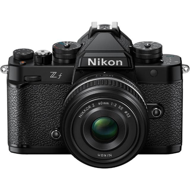 【Nikon 尼康】ZF 黑色 + 40mm F2 SE 定焦鏡組--公司貨