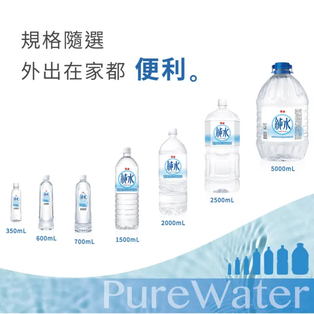 【泰山】純水700mlx3箱共60入(官方直營)