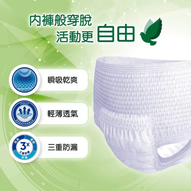 【添寧】貼心敢動褲M/L-XL(16片/14片 包購 褲型成人紙尿褲/復健褲)