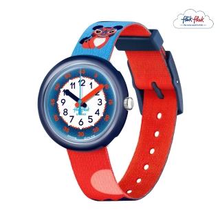 【Flik Flak】兒童手錶 FLIK FLAK YEAR OF THE TIGER 兒童禮物/安全防水/瑞士製造 FPNP086C(31.85mm)