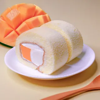 【聖保羅烘焙花園】芒果奶凍捲1條 (400g/條)