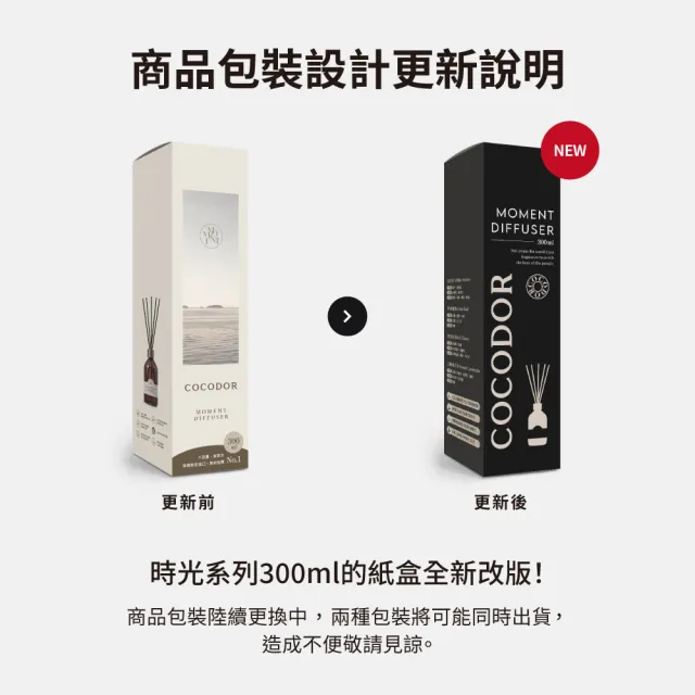 【COCODOR】Moment時光系列 擴香瓶300ml(多款任選/韓國香氛/官方直營)