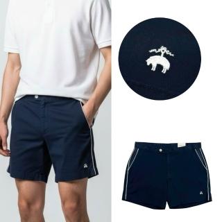 學院運動風 Brooks Brothers 短褲 休閒褲 網球褲 帆布 繡標 彈性 復古風 休閒短褲 大尺碼 @1893