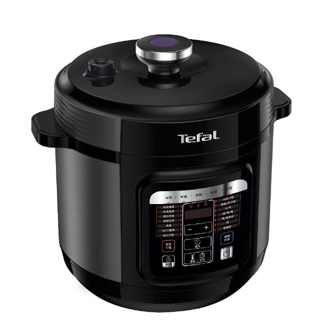 【Tefal 特福】饗味智能萬用鍋/壓力鍋/舒肥-森林黑(CY601870)