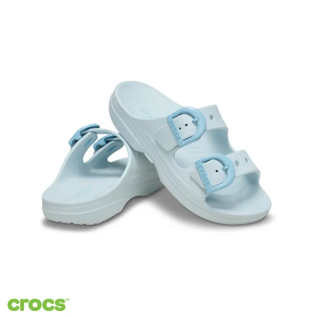 【Crocs】女鞋 Buckle 假日女款造型彩扣涼鞋 洞洞鞋(212867)