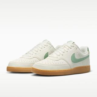 【NIKE 耐吉】COURT VISION LO V2 NB 奶白綠 橡膠底 男款 休閒鞋 運動 II7403-100