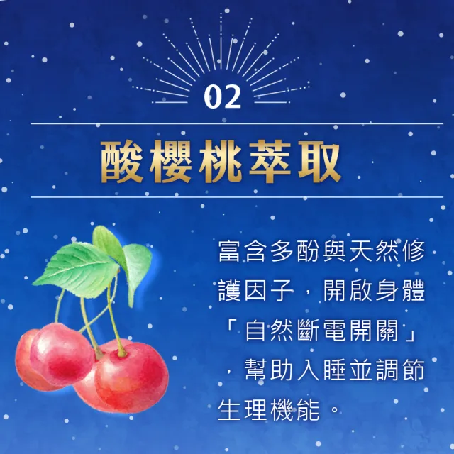【MEDFine】酸櫻桃晚安好眠精萃 3盒組(14入/盒) 番紅花萃取/GABA