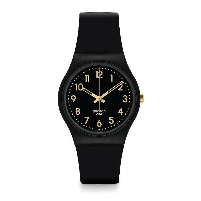 【SWATCH】GOLDEN TAC 經典手錶/男錶/女錶/瑞士製造 SO28B113(34mm)