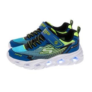 【SKECHERS】男童系列 男童鞋 運動鞋 燈鞋 VORTEX 3.0 (400590LBBLM)