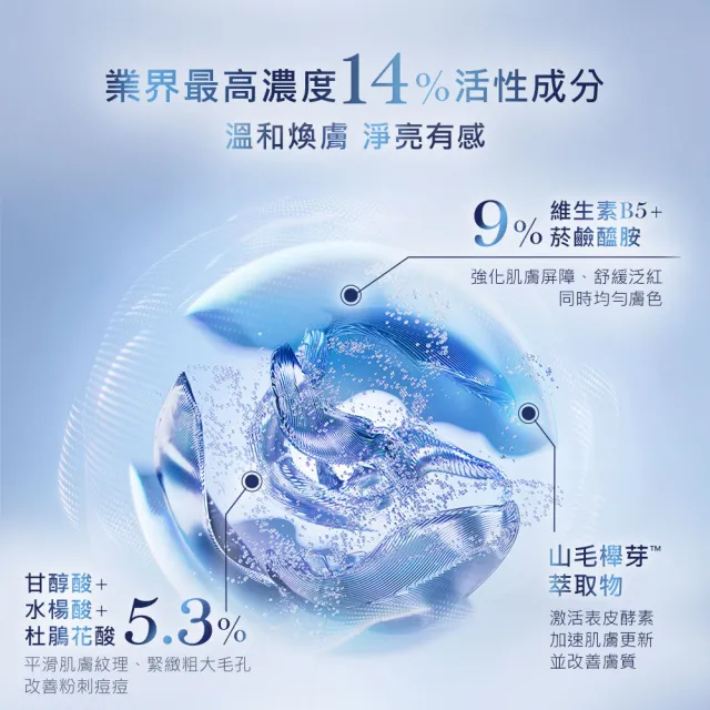 【LANCOME 蘭蔻】官方直營 超極光三重酸精華30ml(LANCOME)