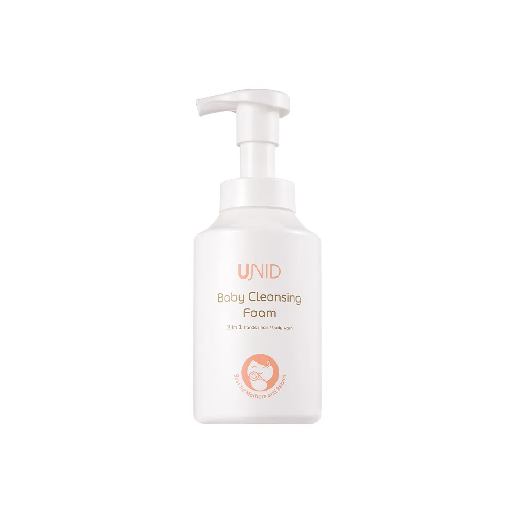 【UNID】U寶淨膚慕斯 420ml(嬰兒寶寶洗髮沐浴慕斯 洗手慕斯 敏弱肌異膚寶寶適用 低敏溫和配方)