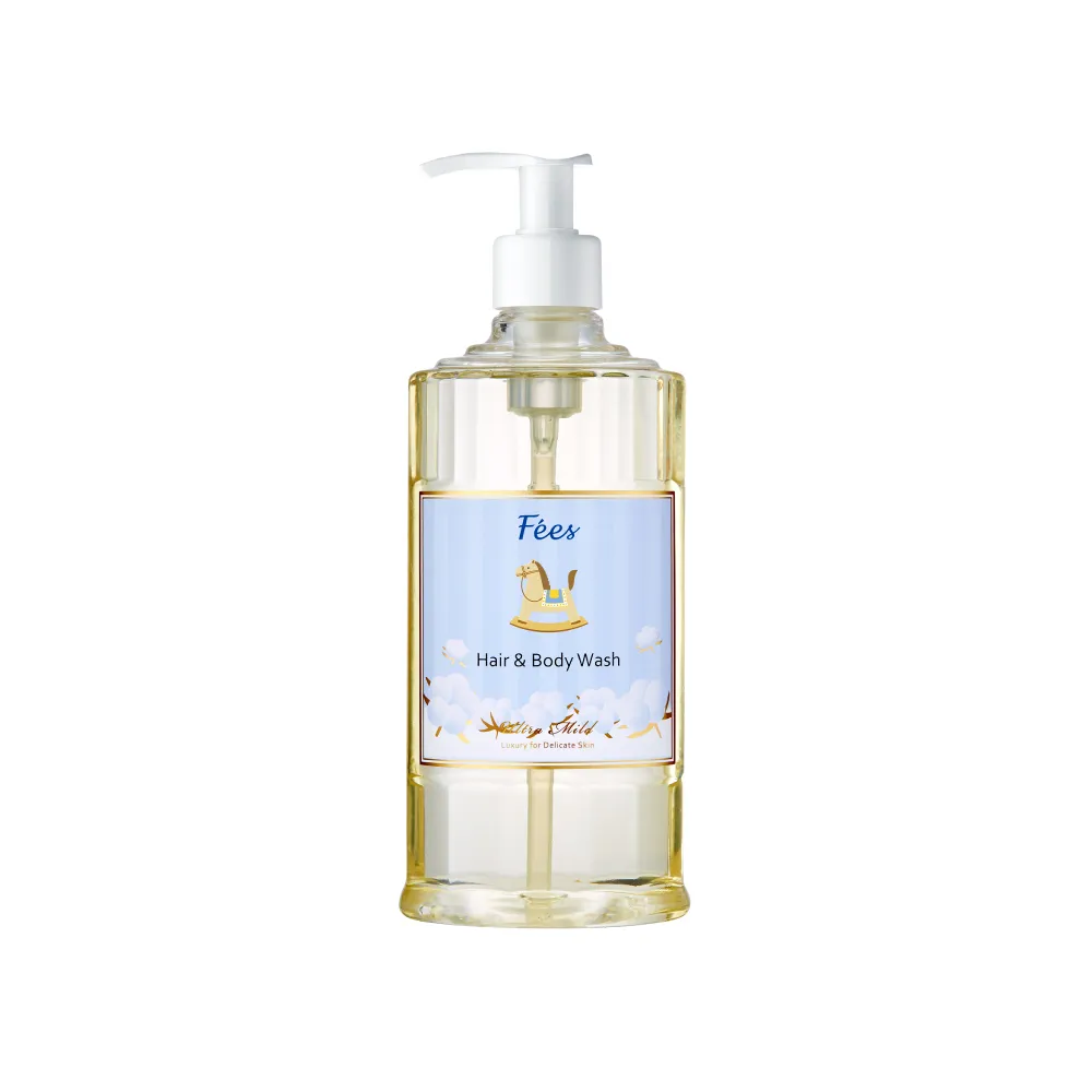 【Fees 法緻】嬰兒柔護洗髮沐浴精-棉花300ml