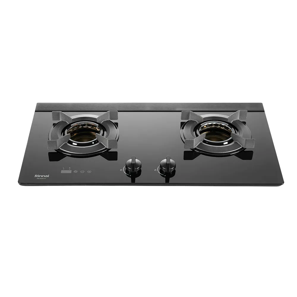 【林內】檯面式內焰玻璃雙口爐RB-N2681GB(基本安裝)