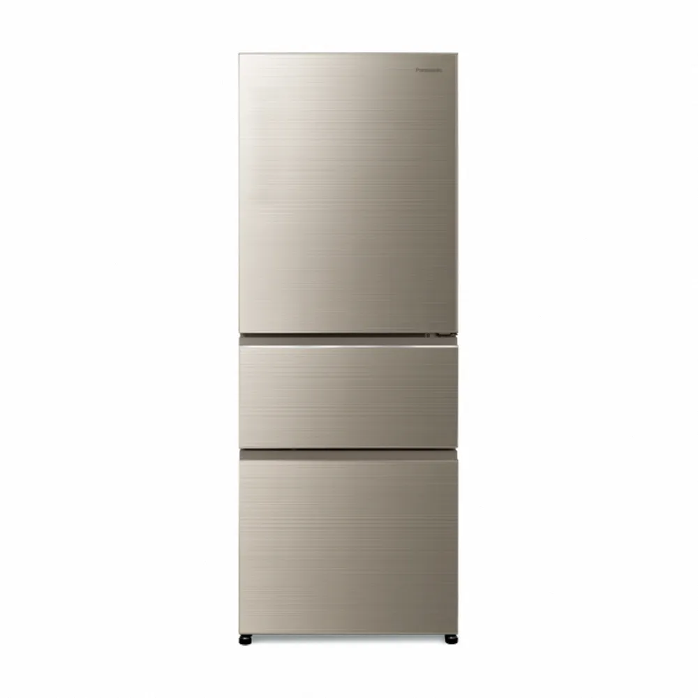 【Panasonic 國際牌】450L 一級能效三門變頻冰箱翡翠金(NR-C454HG-N)