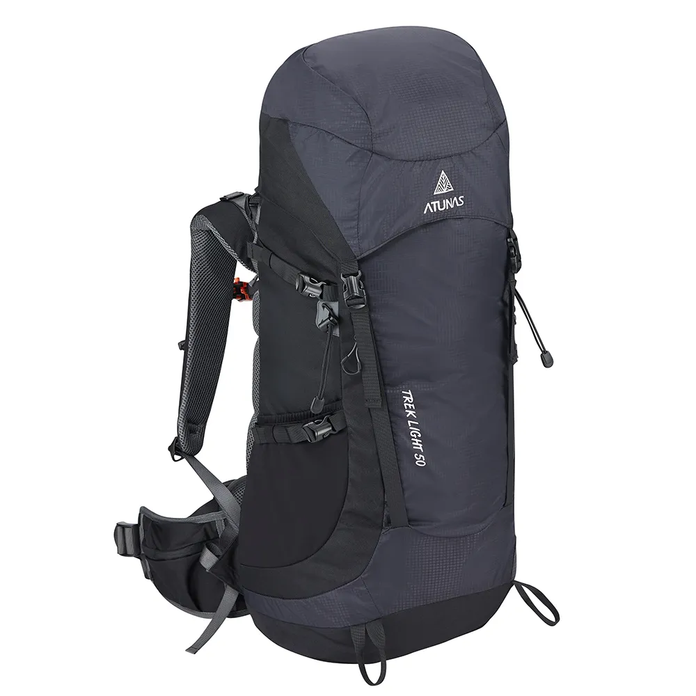 【ATUNAS 歐都納】TREK LIGHT登山健行背包50L(A1BPEE06黑/休閒旅遊包/戶外/後背包*)