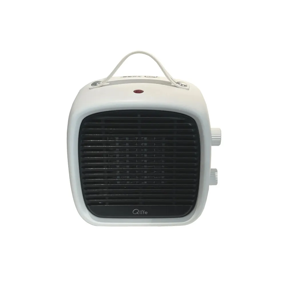 【Qlife 質森活】智能恆溫800W陶瓷電暖器Q小方(QL522)