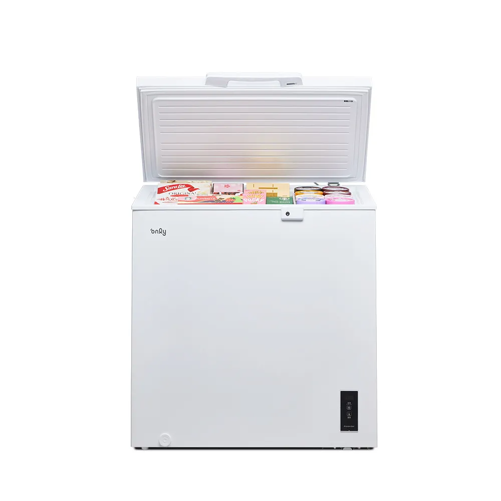 【only】熱賣百台變頻商用級 臥式冷藏冷凍冰櫃 OC200-M00ZRI福利品(上掀式/水產.團購.鍋物烤肉組囤貨)