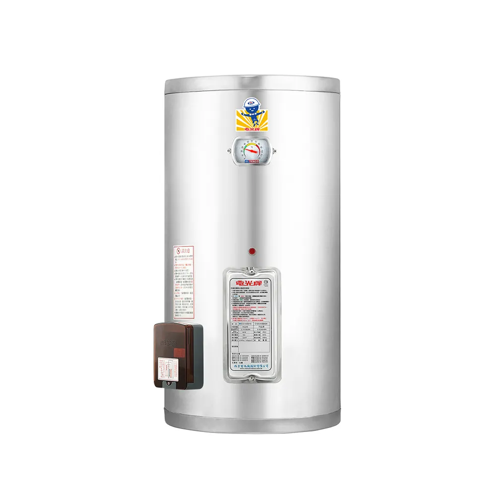 【TENCO 電光牌】直立式儲熱式單相電熱水器113公升(ES-92B030L1 不含安裝)