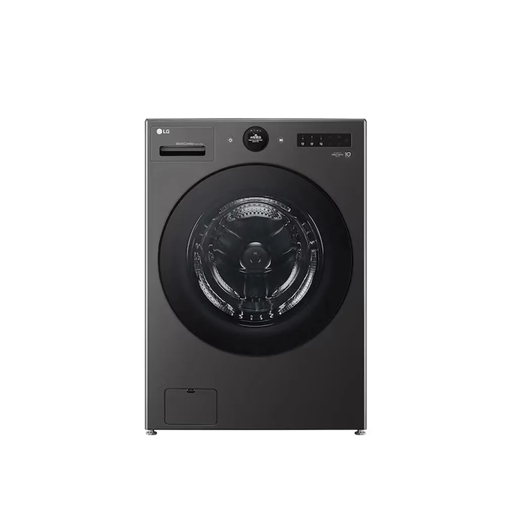 【LG 樂金】58H快配22+2公斤TWINWash◆AI熱泵蒸洗脫烘滾筒洗衣機+蒸洗脫迷你洗◆黑(WD-S22FHDB+WT-SD250HB)