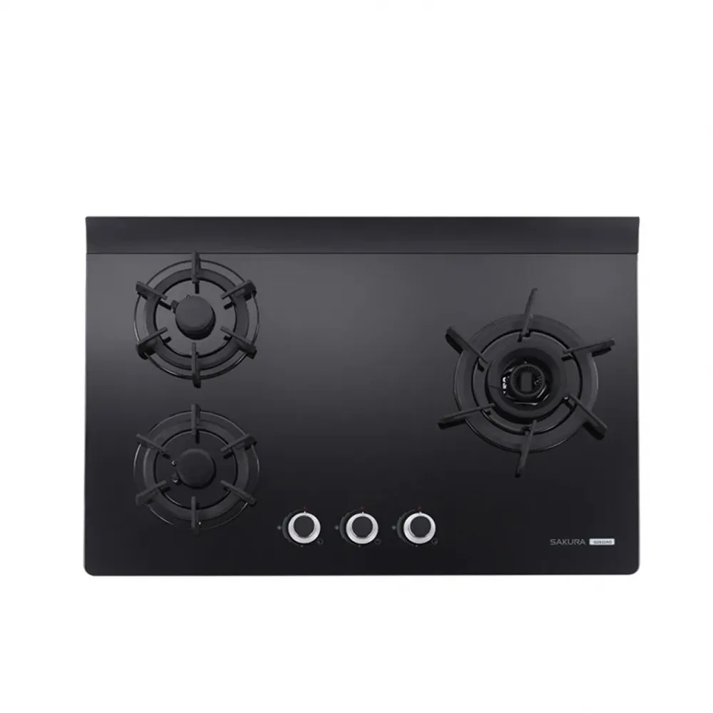 【SAKURA 櫻花】三口雙炫火玻璃檯面爐 G-2932AGB LPG/NG1 含基本安裝