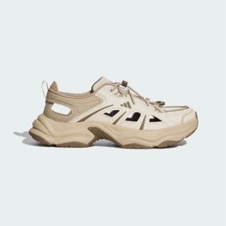 【adidas 愛迪達】XLG Fin Pulse Sandal 男女 運動涼鞋 休閒穿搭 卡其 輕量(KH6917)
