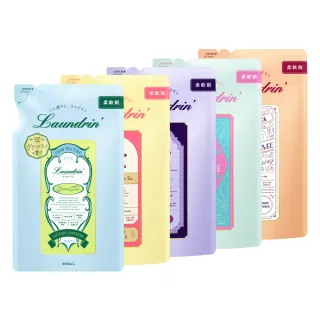 【Laundrin】Good Tea Time柔軟精補充包480ml(多款任選)