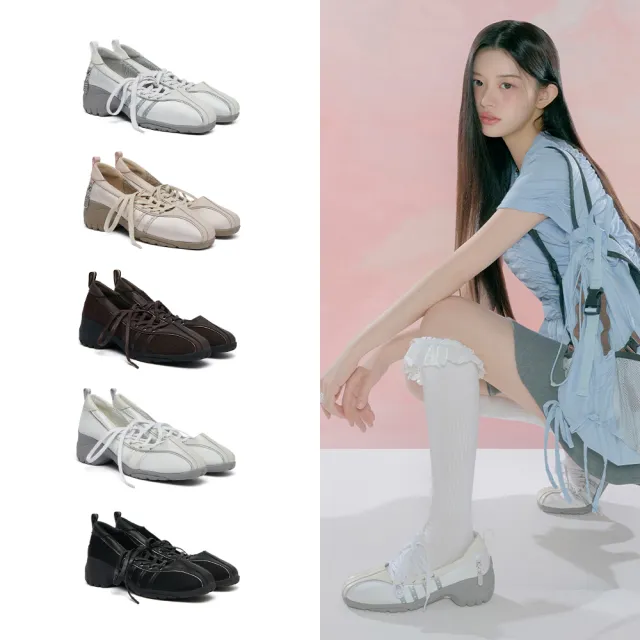 【Rockfish Weatherwear】BLISS HEEL LACEUP SNEAKERS 高跟繫帶運動鞋