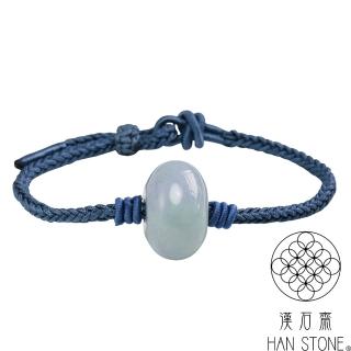 【漢石齋】天然翡翠A貨 玉珠手繩(21*21*13mm以上)