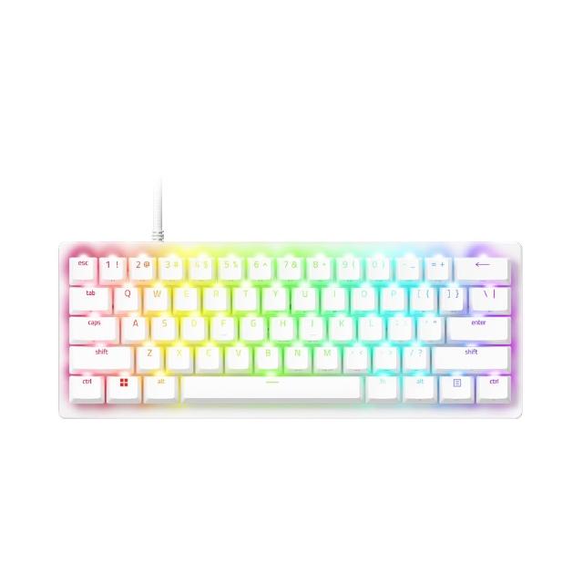 【Razer 雷蛇】獵魂光蛛 V3 Pro mini-Analog 白/英文鍵盤(RZ03-04991700-R3M1)