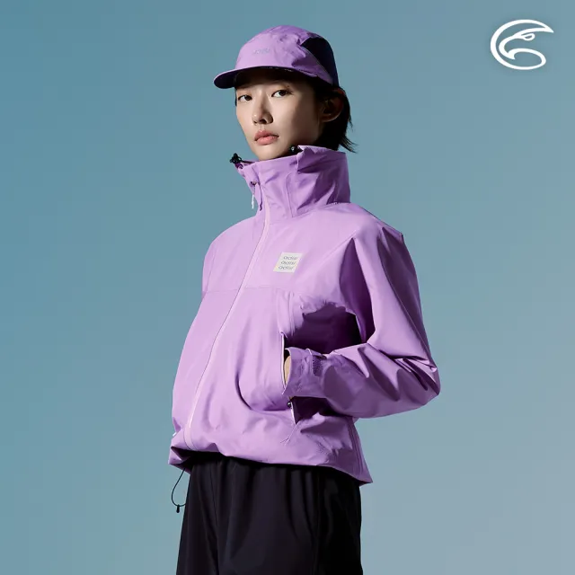 【ADISI】女輕薄3L防水透濕超透氣耐磨登山外套 AJ2691053 頁岩紫 S-2XL｜防水外套 防風 防潑水 超撥水