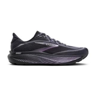 【BROOKS】Ghost 18 女 慢跑鞋 寬楦 支撐 動態緩震 灰紫(1204821D058)
