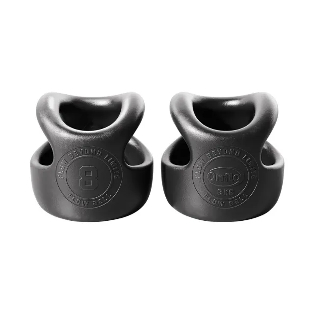 【atflee】Onflo Flowbell 8KG(17.6LB) 2合1 多功能專業訓練啞鈴/壺鈴