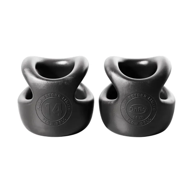 【atflee】Onflo Flowbell 14KG(30.8LB) 2合1 多功能專業訓練啞鈴/壺鈴