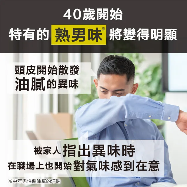 【LUCIDO 倫士度】去味微涼感沐浴露超值3件組(瓶裝450mlx1+補充包380mlx2)男性專用 去油