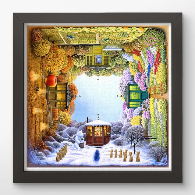 【Pintoo】Jacek Yerka - 四季風情 - 拼圖1600片