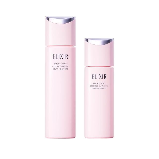 【ELIXIR 怡麗絲爾】膠原淨白煥采精露組 (精華露+精華乳)