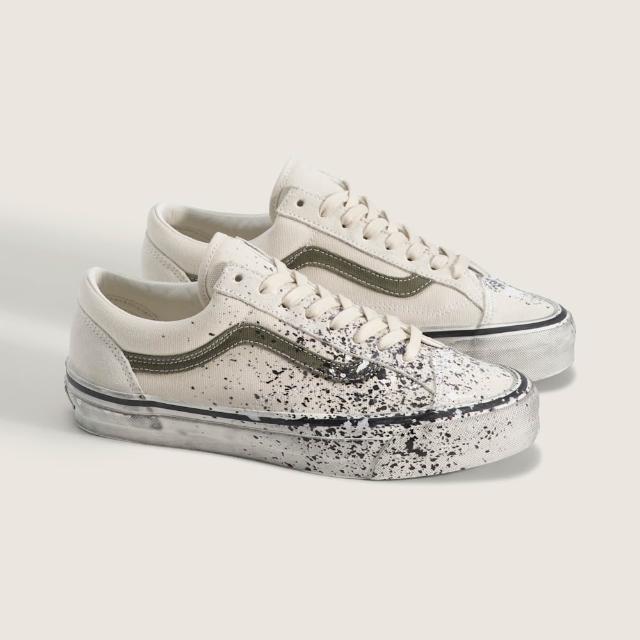 【VANS】官方旗艦 Premium LX Old Skool 36 米白色滑板鞋 休閒鞋