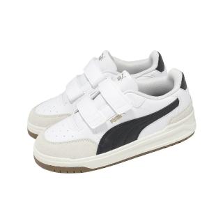 【PUMA】休閒鞋 Shuffle Downtown Lo V PS 中童 小朋友 白 黑 405663-01