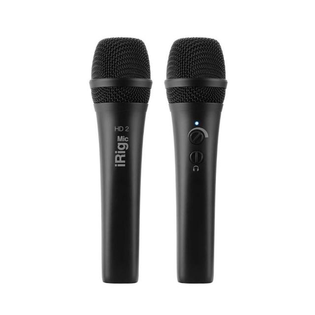 【IK Multimedia】iRig Mic HD 2 Black 行動裝置麥克風(海國)