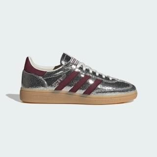 【adidas 愛迪達】HANDBALL SPEZIAL LT 運動休閒鞋(KK4447 女鞋 ORIGINALS百搭復古休閒鞋 爆裂銀)