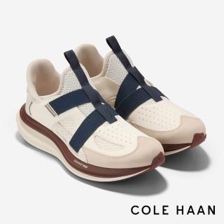 【Cole Haan】OriginalGrand QUADSTAR MONK STRAP RUNNING 運動慢跑鞋 男款寬楦 象牙色(C40868)