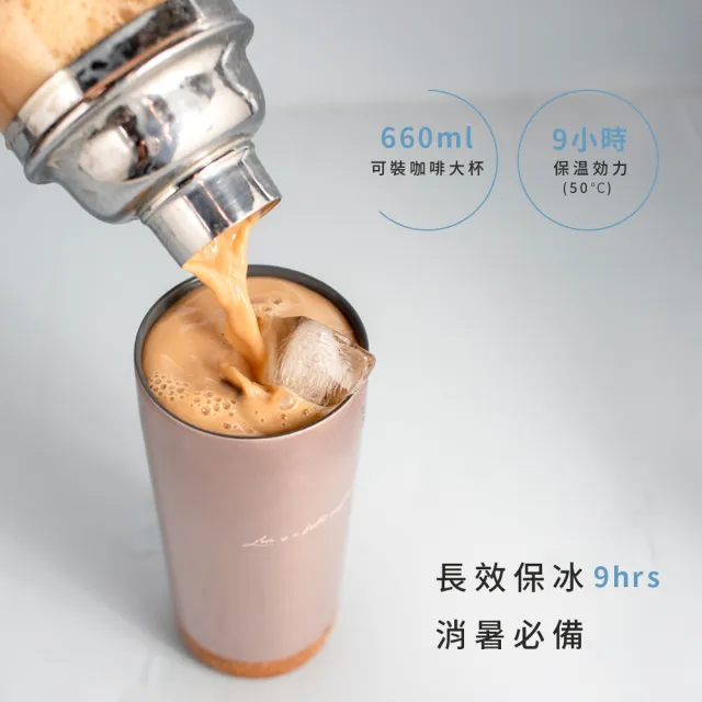 【Maru 丸山製研】買1送1保溫杯_極致輕量陶瓷保溫杯660ml(咖啡杯/隨行杯/環保杯/不鏽鋼保溫杯/保溫瓶)