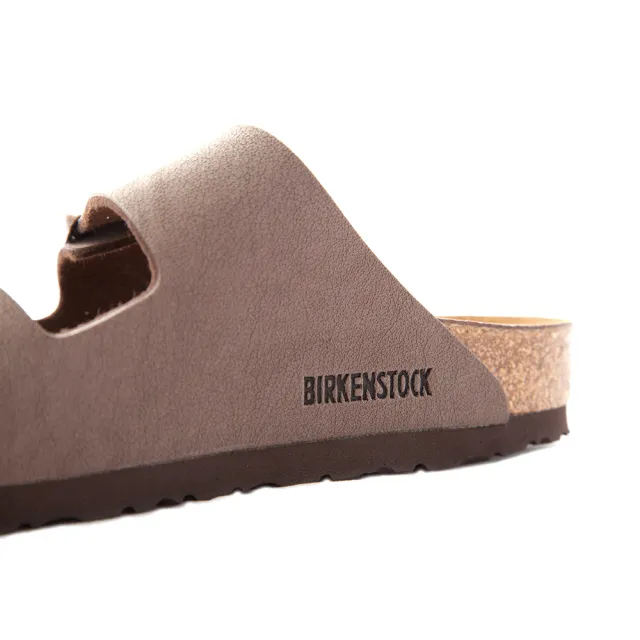 【BIRKENSTOCK 勃肯】Arizona BFBC 雙帶扣環合成皮露趾拖鞋 男 亞利桑那 一般寬平底休閒百搭涼鞋
