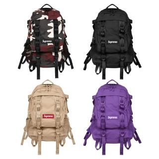 【SUPREME】26SS Backpack 後背包 黑/紫/紅迷彩/卡其 SS26B1
