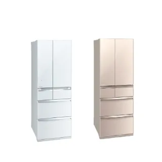 【MITSUBISHI 三菱電機】日製六門 472L 變頻玻璃鏡面冰箱 含基本安裝+舊機回收 -(MR-WX47LF)
