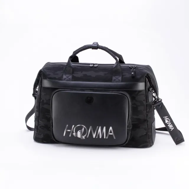 【HONMA 本間高爾夫】高爾夫衣物袋/行李袋/波士頓包 可肩背GOLF BOSTON BAG BB12634(黑/白色任選)