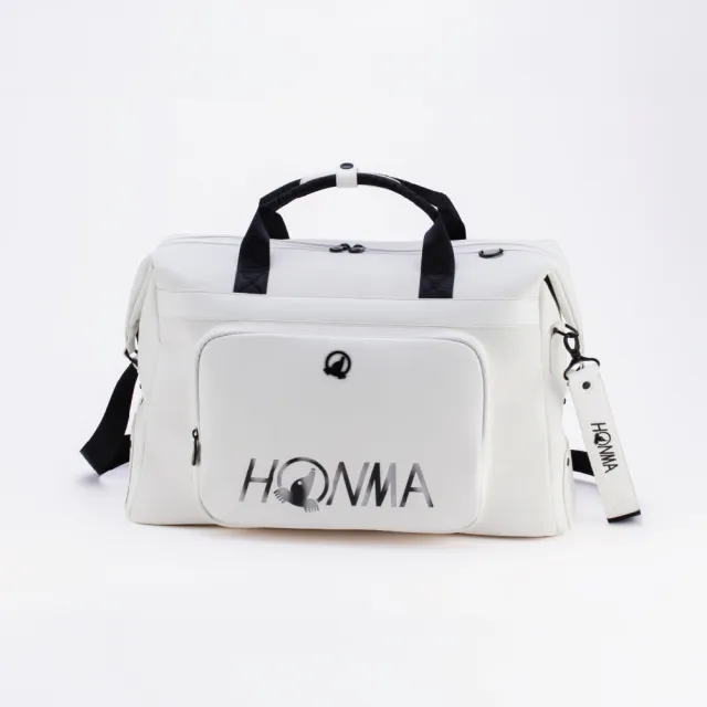 【HONMA 本間高爾夫】高爾夫衣物袋/行李袋/波士頓包 可肩背GOLF BOSTON BAG BB12634(黑/白色任選)