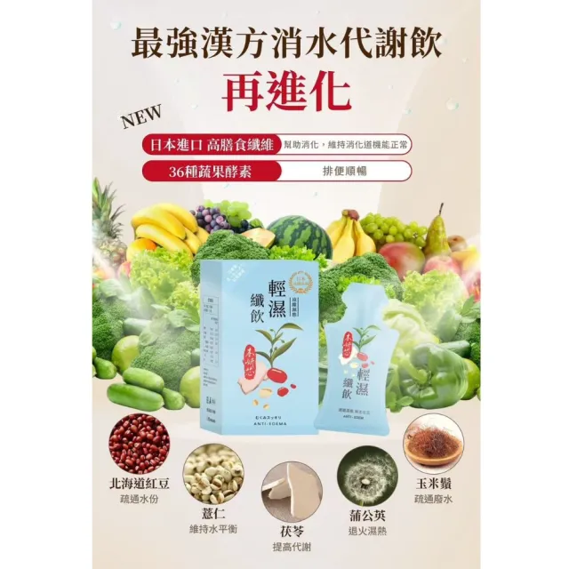 小姐不熙娣+醫師好辣 節目推薦☆超強孅仙女神必備：高纖輕濕纖飲 2.0 4盒（10入/盒）